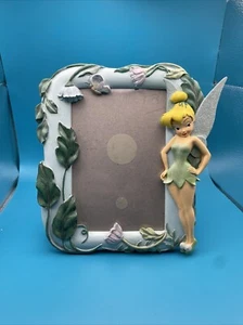 Tinkerbell Disney Enesco Tinker Bell Picture 3D Frame 4x6” Photo (Peter Pan) - Picture 1 of 3