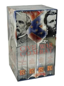History Channels Civil War Combat: America's Bloodiest Battles - 4 VHS Tape Set - Picture 1 of 1