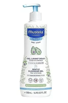 NEW Mustela Gentle Cleansing Gel 500 Ml Pack Of 1 FREE SHIPPING • 9.99£