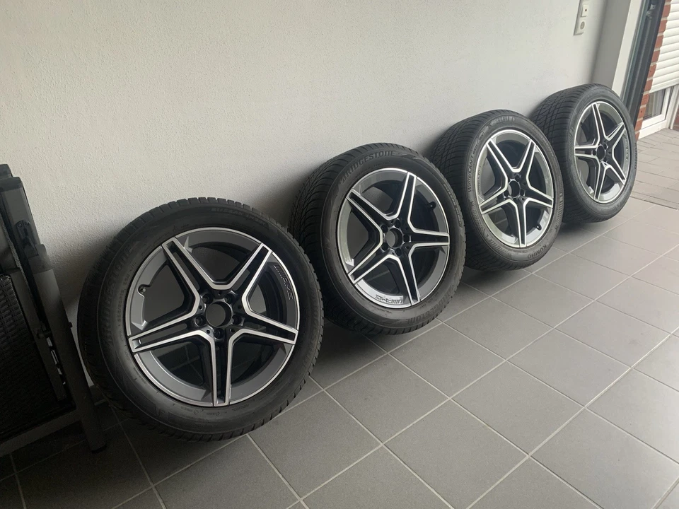 1 x4 Orig Mercedes-Benz Winterräder AMG 235/50 R19 99H GLA GLB 247 A2474011500 - Bild 1 von 4