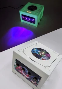 Custom Glow-In-The-Dark Nintendo GameCube DOL-001 Refurbed Fully Tested LEDs - Picture 1 of 18