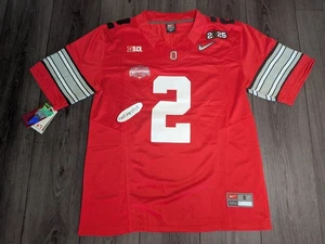 🚨Caleb Downs #2 Ohio Buckeyes Stitched Heritage 🏈 Jersey para hombre talla pequeña - Imagen 1 de 4