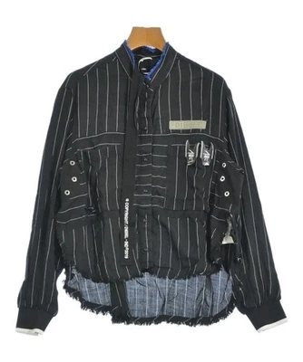 Camisas informales DIESEL negras x blancas (patrón de rayas) S 2200632100095 Foto 1 de 4