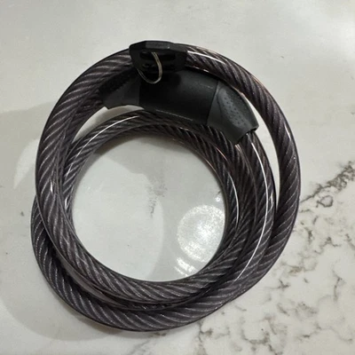 Schwinn Twisted Steel Keyed 5’ Cable Bike Lock NEW (No Package) - Image 1 of 4