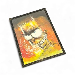 1994 SkyBox The Simpsons Arty Art Card A2 Bart Simpson by Sam Kieth EUC - Picture 1 of 4