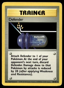 Defender 080/102 Pokemon Base Set Unlimited Non Holo (MP) - Picture 1 of 2