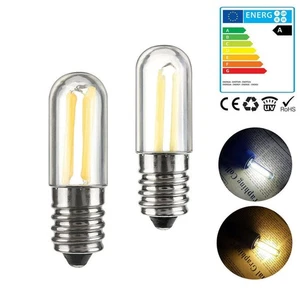 E14 LED Light Bulb COB 1W 2W 4W Dimmable Mini Fridge Freezer Filament 230V Lamp - Picture 1 of 14
