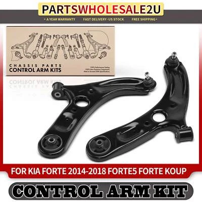 2x Brazo de control inferior delantero y conjunto de rótula para Kia Forte Forte5 2014 2015-2018 Foto 1 de 4