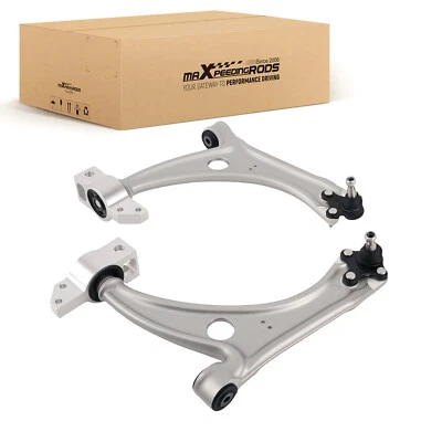 2pcs Front Lower Control Arms w/ Ball Joints for Volkswagen Tiguan CC 2009-2017 - Image 1 of 4