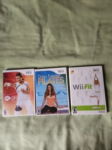 3 Wii Games Used exercise - Picture 1 of 2