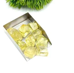 Natural Raw Lemon Quartz Stone Rough Gemstone Yellow Quartz Loose Chunk Healing - Picture 1 of 6