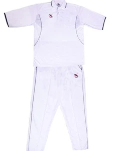 Cricket Playing Kit Trousers Shirt Whites Match Pants Mens UK - Picture 1 of 1