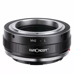 K&F Concept Adapter for M42 lens to Leica SL TL CL Sigma fp Panasonic S1 S1R S1H - Picture 1 of 12