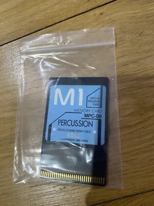 Korg M1 - MPC-08 - Percussion Memory card - Picture 1 of 1