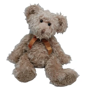 Russ Berrie RADCLIFFE Bear Tan Fluffy Plush Stuffed Animal Vintage - Bild 1 von 11