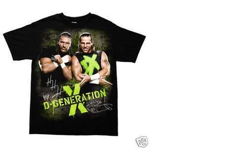 WATCH WWE DX Degeneration T-Shirt Adult Size M Cover