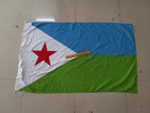 Dschibuti Vintage nautische Land Außenflagge | aus Schiffsbergung (6807) - Bild 1 von 1