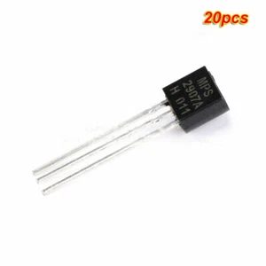 20pcs MPS2907A Transistors DIP Triode TO-92 NPN -60V/0.6A Copper feet - Picture 1 of 3
