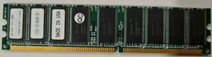 CIS00-21077-114IC SimpleTech 512MB PC2100 ECC Unbuffered 184-Pin DIMM Dual Rank - Picture 1 of 2