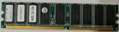 CIS00-21077-114IC SimpleTech 512 MB PC2100 ECC sin búfer 184 pines DIMM doble rango Foto 1 de 2
