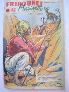 Fripounet et marisette N°16 - 19 ème année 19 avril 1959 histoires de vaillance - Picture 1 of 1