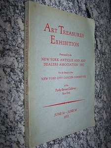 1955 Kunstschätze Ausstellung, Parke-Bernet Galerien, New York Antiquitätenhändler - Bild 1 von 5