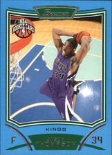 2008-09 Bowman Blue Sacramento Kigs Basketball Card #122 Jason Thompson /499