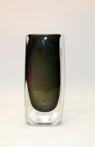 60er Jahre Glasvase, Orrefors, sign., Nils Landberg, 3895/2, 18,0 cm - Picture 1 of 8