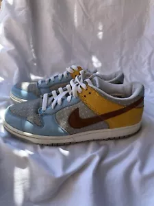 Nike Dunk Low Premium Medium Gray/Bison/University Blue 307696-021 Size 9.5 - Picture 1 of 9