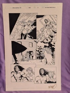 X-Men Unlimited #45 Original Art Page #19 SIGNED by Pop Mhan - Marvel Shamen - Picture 1 of 3