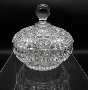 Vintage Crystal D’Adriana European Collection Lead Crystal Candy Dish w/ Lid 198 - Picture 1 of 8