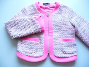 Blumarine Baby Jacke Rosa Gr. 6A 116-122 - Bild 1 von 5