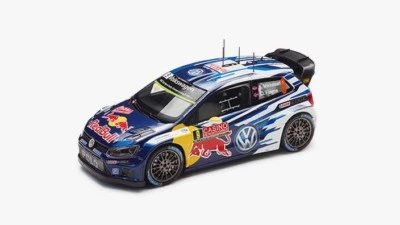 VW POLO R WRC 6R 6C GTI #9 MIKKELSEN - FLOENE RACE CAR 1:43 SPARK (DEALER MODEL) - Image 1 of 2