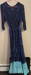 Weiche Umgebung Farbstoff Halstuch Maxikleid Gr. Medium - Bild 1 von 4