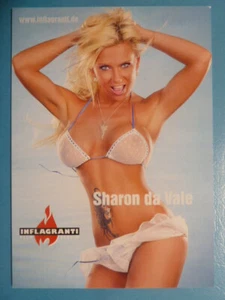 -ke- Sharon da Vale - Model / Erotik, Inflagranti Autogrammkarte unsigniert - Bild 1 von 1