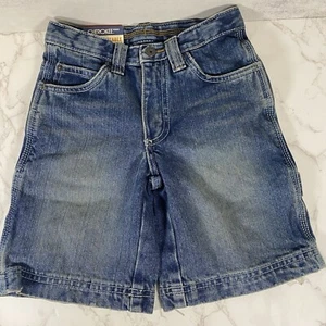 VTG 2004’Cherokee Boys Carpenter Jean Shorts Sz 5 Adjustable Waist Band NEW TAGS - Picture 1 of 8