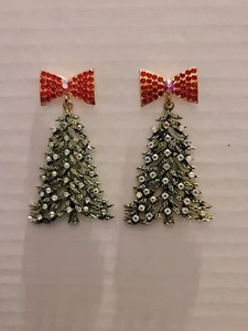 Christmas Tree Earrings  - Picture 1 of 1