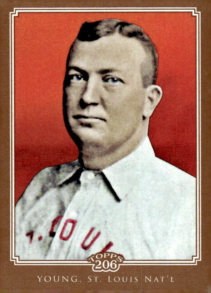2010 Topps 206 #122 Cy Young Bronze - Image 1 of 2