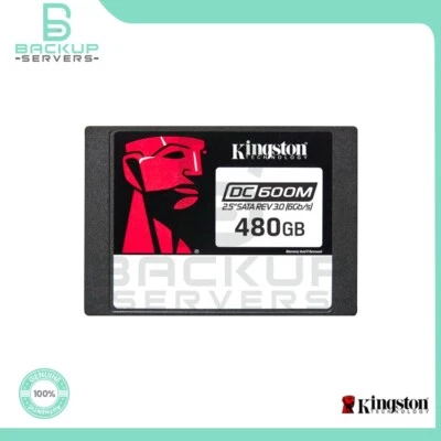 SEDC600M/480G Kingston DC600M 480GB 6Gbps SATA 2.5'' TLC Internal SSD New - Image 1 of 3