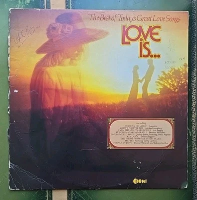 1982 Love is... Various Artists Love Songs Record Vinyl 33 RPM 12" LP NU 9980 - Image 1 of 4