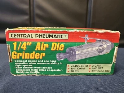 Neumático central 1/4 pulg. Amoladora Air Die, Parte # 36572 NUEVA EN CAJA  Foto 1 de 2