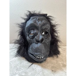 Realistic Gorilla Mask Adult Halloween Costume Party Cosplay Accessory Y2K Vtg - Picture 1 of 6