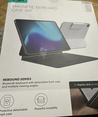 Magnetic Keyboard Case For iPad Pro 12.9(6th/5th/4th/3rd) ESR 360 Rebound Series - Image 1 of 3