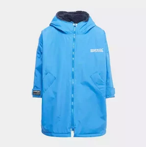 Regatta Kids Spirit Of Adventure Hooded Waterproof Warm Drying Changing Robe - Picture 1 of 8
