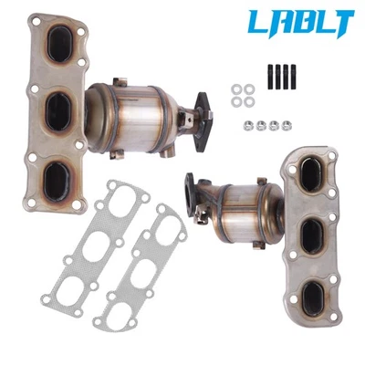 LH+RH Catalytic Converter For Hyundai Santa Fe 2013-2018 Kia Sorento 3.3L 641590 - Image 1 of 4