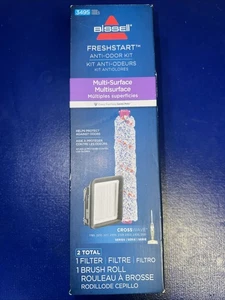Rollo de cepillo multisuperficie Bissell modelo 3495 y filtro tratado nuevo  - Imagen 1 de 3