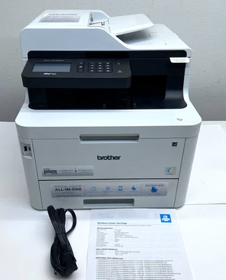 Brother MFC-L3770CDW Color Laser Printer- 27 PAGES-TONER 100%- LOCAL PICK UP - Image 1 of 4