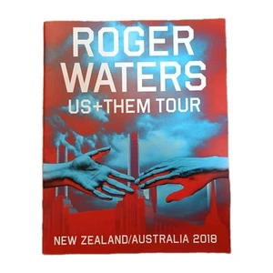 Roger Waters Pink Floyd Australia Us + Them 2018 Tour Program Tourbook FREE POST - Picture 1 of 4