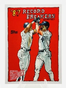 DON MATTINGLY /99 - 87 ROMPE RÉCORDS ESTAMPADOS #14 - 2025 Topps Shoebox Treasure - Imagen 1 de 2