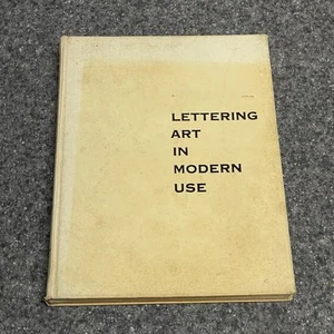1952 Raymond Ballinger LETTERING ART IN MODERN USE Graphic Design + Typography - Picture 1 of 24